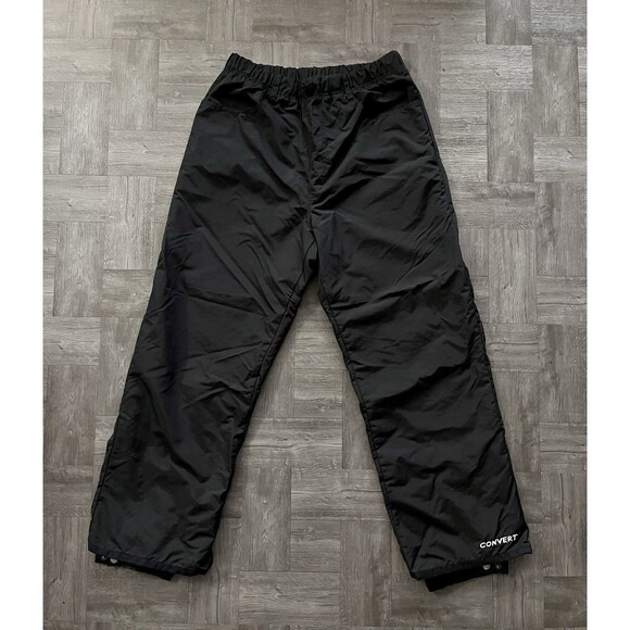 Columbia Convert Snow Pants Men’s Large Black Nylon Insulated Skiing Outdoor L - Picture 2 of 9